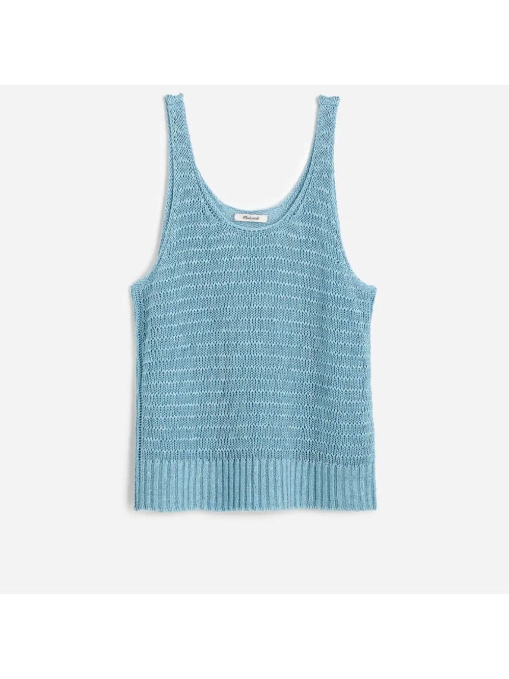 Madewell Linen Sweater Tank NV241 Size Small NWT